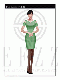 珠寶營業(yè)員職業(yè)裝服務員制服1424