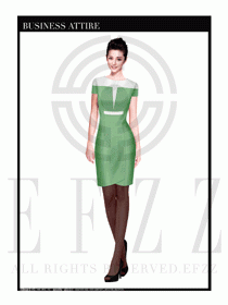 珠寶營業(yè)員職業(yè)裝服務(wù)員制服1421