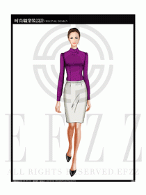 女時(shí)尚職業(yè)裝長(zhǎng)袖襯衫設(shè)計(jì)圖183