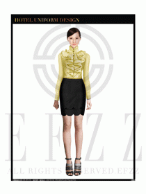 女時尚職業(yè)裝長袖襯衫設(shè)計圖235