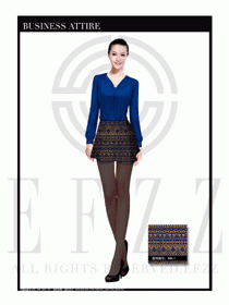 女時(shí)尚職業(yè)裝長(zhǎng)袖襯衫設(shè)計(jì)圖250