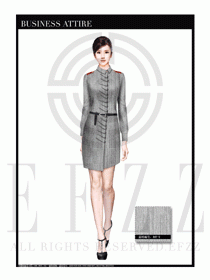 女時(shí)尚職業(yè)裝長(zhǎng)袖襯衫設(shè)計(jì)圖256