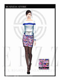 女時(shí)尚職業(yè)裝長(zhǎng)袖襯衫設(shè)計(jì)圖263