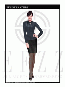 女時(shí)尚職業(yè)裝長(zhǎng)袖襯衫設(shè)計(jì)圖269