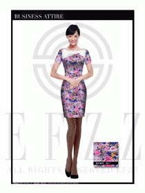 時尚OL女職業(yè)裝夏裝設計圖480