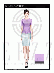 時(shí)尚OL女職業(yè)裝夏裝設(shè)計(jì)圖487