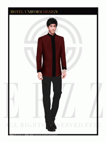 SPA會所服務(wù)生制服設(shè)計圖490