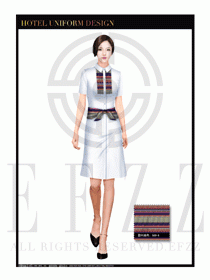 SPA會所服務(wù)生制服設(shè)計圖512