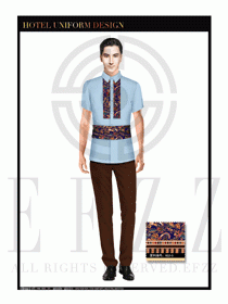 SPA會所服務(wù)生制服設(shè)計(jì)圖507