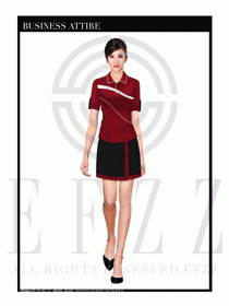 SPA會(huì)所服務(wù)生制服設(shè)計(jì)圖528