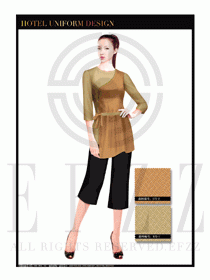 按摩技師美容師工作制服1271