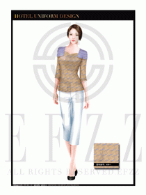 按摩技師美容師工作制服1260
