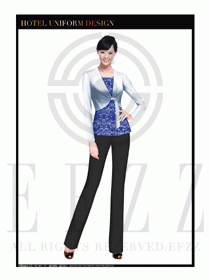 按摩技師美容師工作制服1277