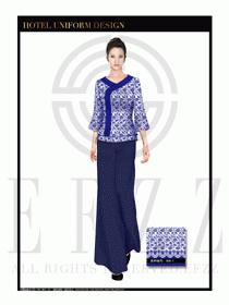 按摩技師美容師工作制服1295