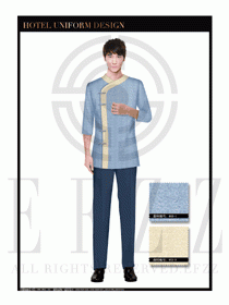 按摩技師美容師工作制服1296