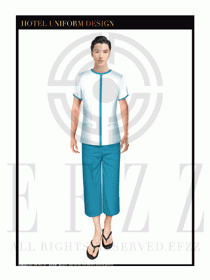 按摩技師美容師工作制服1307