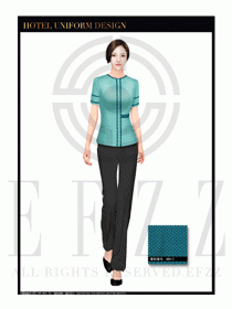 按摩技師美容師工作制服1310