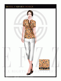 按摩技師美容師工作制服1318