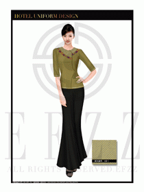 酒店民族特色制服設(shè)計圖137