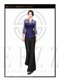 酒店民族特色制服設計圖122