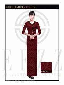 酒店民族特色制服設(shè)計(jì)圖133