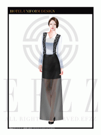 酒店民族特色制服設(shè)計(jì)圖155