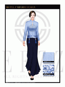 酒店民族特色制服設(shè)計(jì)圖165
