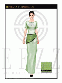 酒店民族特色制服設(shè)計(jì)圖164