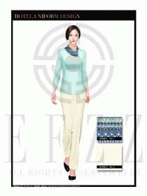 酒店客房服務(wù)員制服設(shè)計(jì)圖532