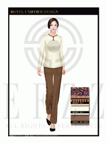 酒店客房服務(wù)員制服設(shè)計(jì)圖534