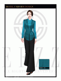 酒店制服西餐咨客服裝設(shè)計圖495