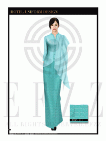 酒店制服西餐咨客服裝設(shè)計(jì)圖498