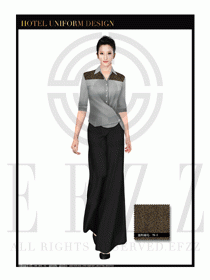 酒店制服西餐咨客服裝設(shè)計圖501