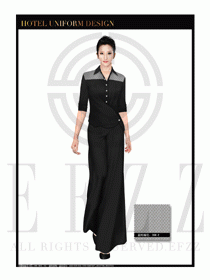 酒店制服西餐咨客服裝設(shè)計圖502