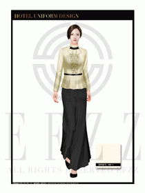 酒店制服西餐咨客服裝設(shè)計(jì)圖510