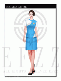 時(shí)尚促銷(xiāo)服務(wù)員服裝設(shè)計(jì)圖925