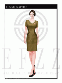 時(shí)尚促銷服務(wù)員服裝設(shè)計(jì)圖958