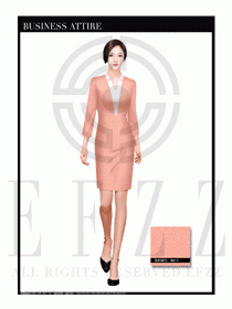 時(shí)尚OL女職業(yè)裝夏裝設(shè)計(jì)圖494