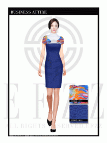 時(shí)尚OL女職業(yè)裝夏裝設(shè)計(jì)圖497