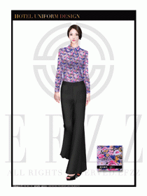 酒店制服西餐咨客服裝設(shè)計圖530