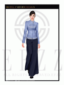 酒店制服西餐咨客服裝設(shè)計圖527