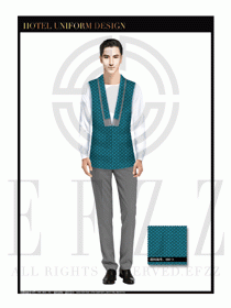 餐飲西餐服務(wù)員制服設(shè)計(jì)圖1127