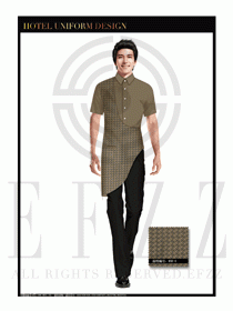 餐飲西餐服務(wù)員制服設(shè)計(jì)圖1144