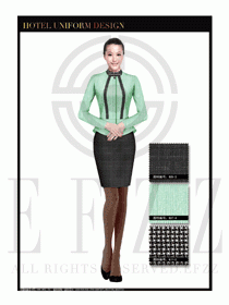 餐飲西餐服務(wù)員制服設(shè)計(jì)圖1167
