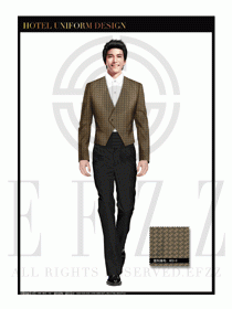 餐飲西餐服務(wù)員制服設(shè)計(jì)圖1178