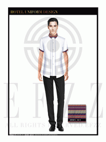 酒店總臺大堂服務(wù)員制服設(shè)計圖881