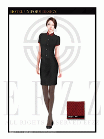 酒店總臺大堂服務員制服設計圖889