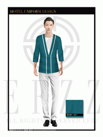 酒店總臺(tái)大堂服務(wù)員制服設(shè)計(jì)圖898