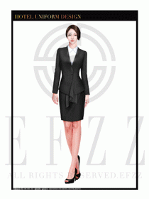酒店總臺大堂服務(wù)員制服設(shè)計圖902