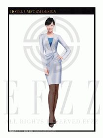 酒店總臺大堂服務(wù)員制服設(shè)計圖913